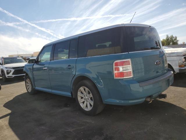2FMGK5CC0CBD09672 - 2012 FORD FLEX SEL BLUE photo 2
