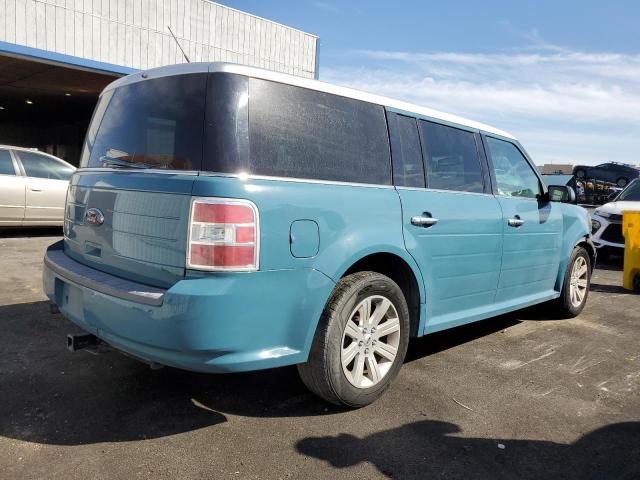 2FMGK5CC0CBD09672 - 2012 FORD FLEX SEL BLUE photo 3