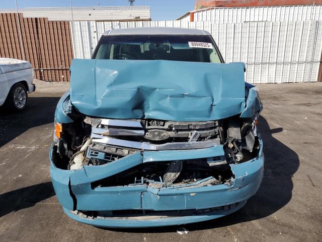 2FMGK5CC0CBD09672 - 2012 FORD FLEX SEL BLUE photo 5