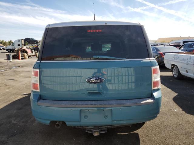2FMGK5CC0CBD09672 - 2012 FORD FLEX SEL BLUE photo 6