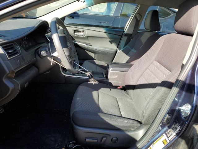 4T4BF1FK2FR483967 - 2015 TOYOTA CAMRY LE BLUE photo 7