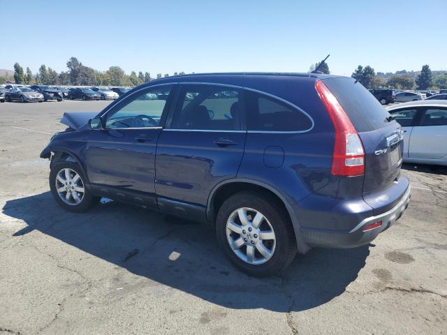 JHLRE387X8C030356 - 2008 HONDA CR-V EXL BLUE photo 2