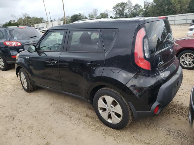 KNDJN2A23F7122157 - 2015 KIA SOUL BLACK photo 2