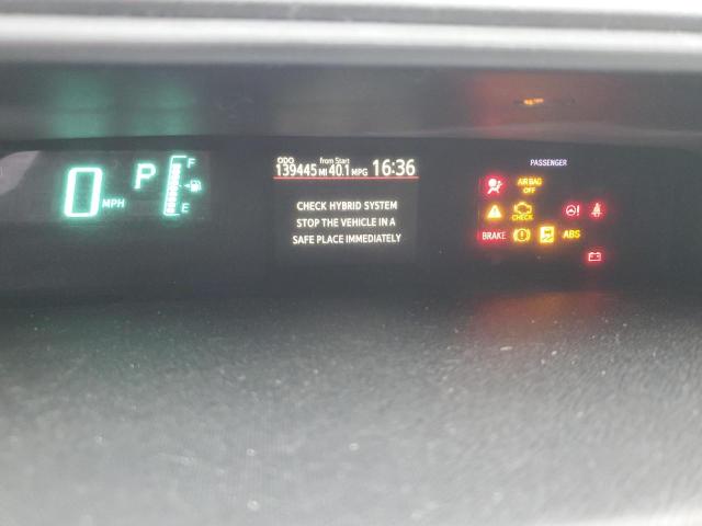 JTDKDTB35C1514205 - 2012 TOYOTA PRIUS C 黑色 照片 9