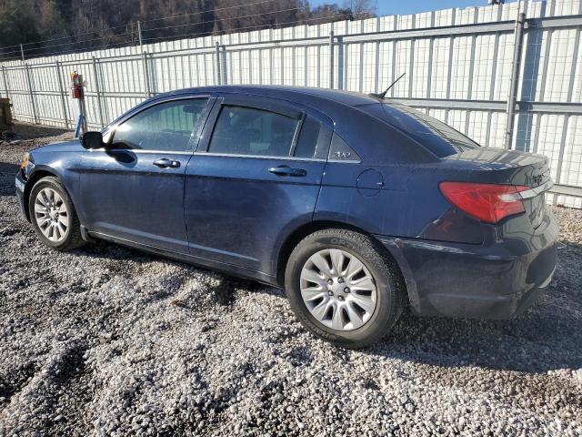 1C3CCBAB7DN651459 - 2013 CHRYSLER 200 LX BLUE photo 2