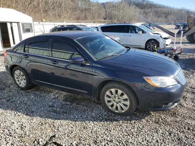 1C3CCBAB7DN651459 - 2013 CHRYSLER 200 LX BLUE photo 4