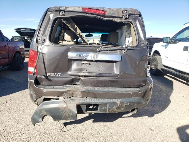 5FNYF3H57CB030301 - 2012 HONDA PILOT EXL CHARCOAL photo 6