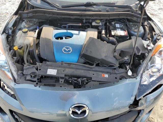 JM1BL1U73D1798667 - 2013 MAZDA 3 I BLUE photo 11