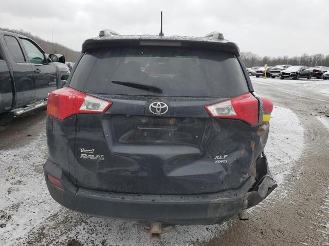 2T3RFREV7DW111046 - 2013 TOYOTA RAV4 XLE BLACK photo 6