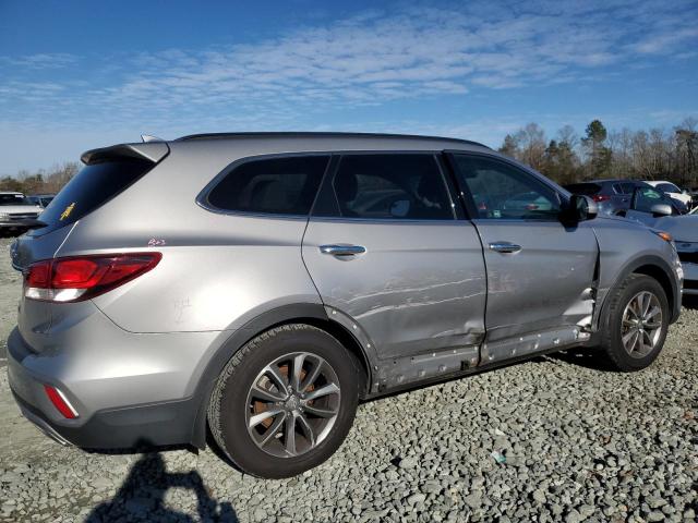 KM8SM4HFXJU277838 - 2018 HYUNDAI SANTA FE SE SILVER photo 3