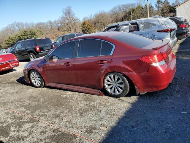 4S3BMBK63A3244364 - 2010 SUBARU LEGACY 2.5I LIMITED BURGUNDY photo 2