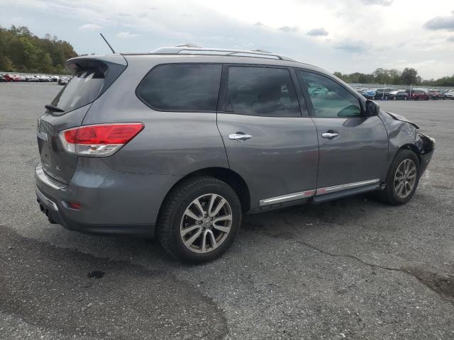 5N1AR2MN9FC718273 - 2015 NISSAN PATHFINDER S Сірий фото 3