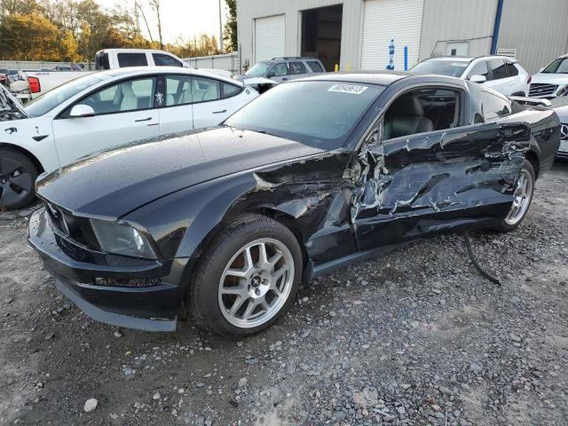 1ZVFT80N565214633 - 2006 FORD MUSTANG BLACK photo 1