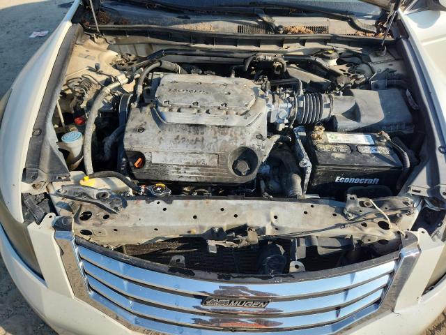1HGCP36869A046643 - 2009 HONDA ACCORD EXL WHITE photo 11