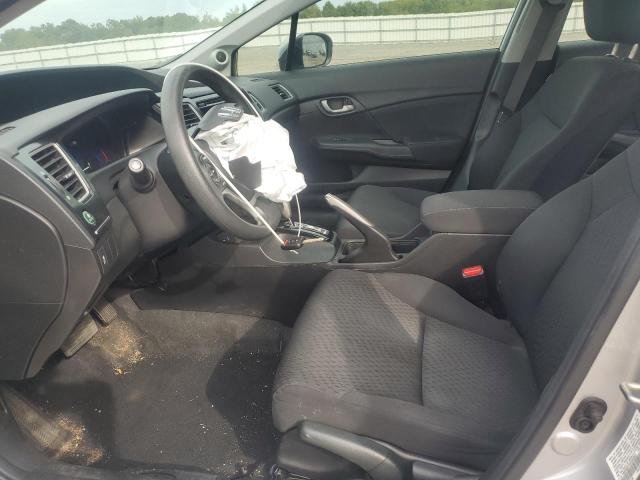 19XFB2F74FE222531 - 2015 HONDA CIVIC SE SILVER photo 7