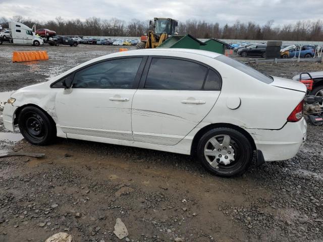 2HGFA1F51AH583516 - 2010 HONDA CIVIC LX WHITE photo 2