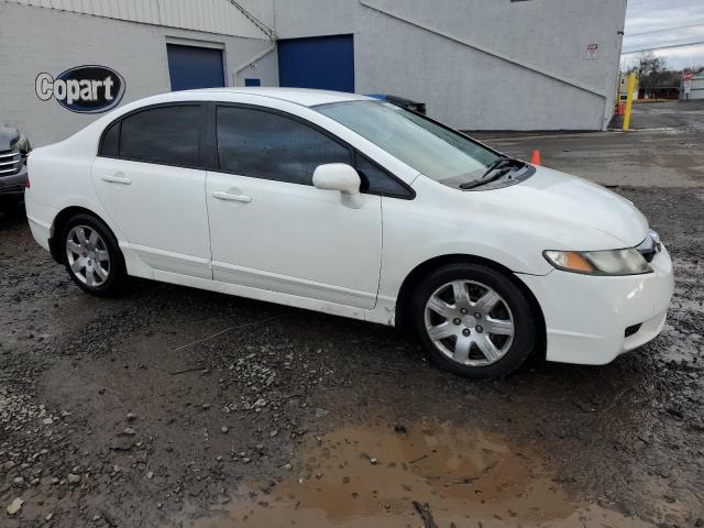 2HGFA1F51AH583516 - 2010 HONDA CIVIC LX WHITE photo 4