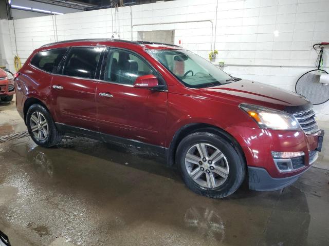 1GNKVHKD0HJ312356 - 2017 CHEVROLET TRAVERSE LT RED photo 4