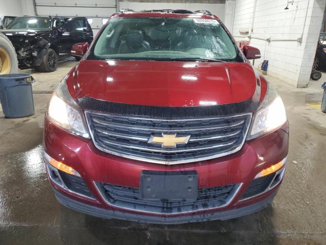 1GNKVHKD0HJ312356 - 2017 CHEVROLET TRAVERSE LT RED photo 5