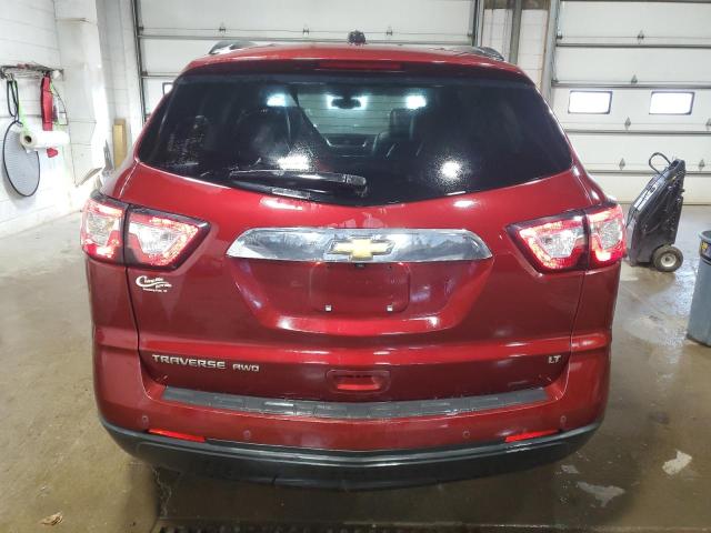 1GNKVHKD0HJ312356 - 2017 CHEVROLET TRAVERSE LT RED photo 6