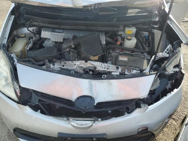 JTDKN3DU3D1678024 - 2013 TOYOTA PRIUS Күміс фото 11