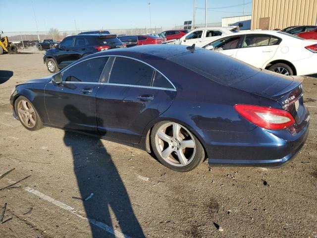 WDDLJ9BB5DA059578 - 2013 MERCEDES-BENZ CLS 550 4MATIC BLUE photo 2