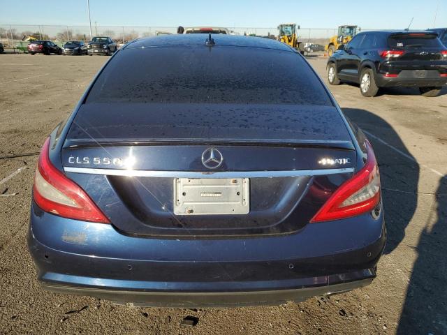 WDDLJ9BB5DA059578 - 2013 MERCEDES-BENZ CLS 550 4MATIC BLUE photo 6