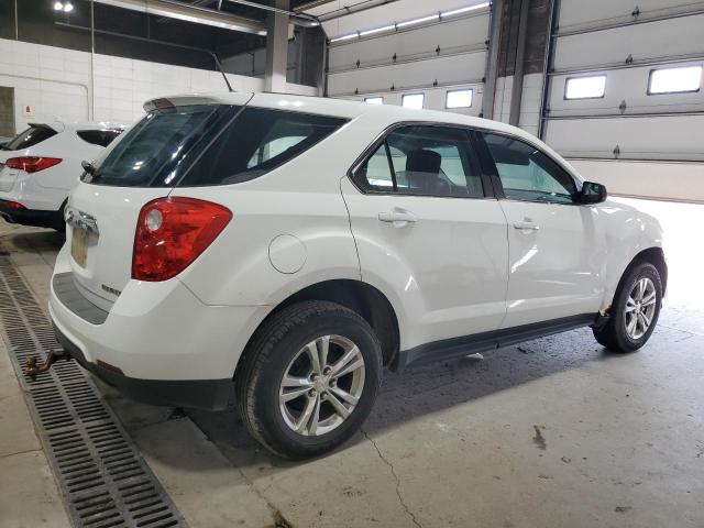 1GNFLCEK6DZ125414 - 2013 CHEVROLET EQUINOX LS WHITE photo 3