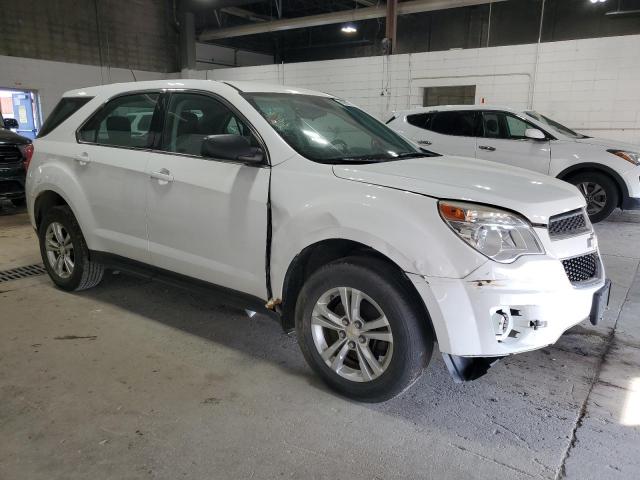 1GNFLCEK6DZ125414 - 2013 CHEVROLET EQUINOX LS WHITE photo 4