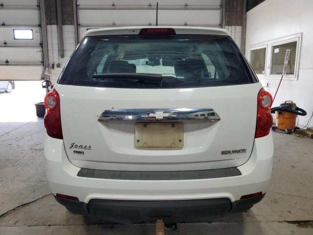 1GNFLCEK6DZ125414 - 2013 CHEVROLET EQUINOX LS WHITE photo 6