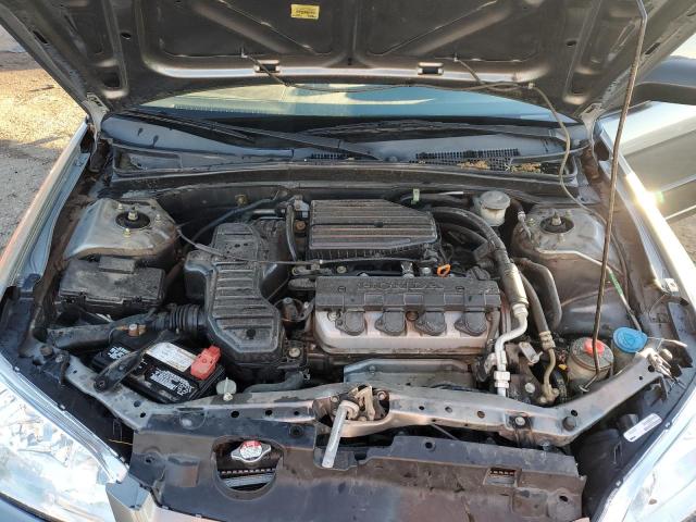 1HGES16345L024994 - 2005 HONDA CIVIC DX VP გრაფიტი ფოტო 11