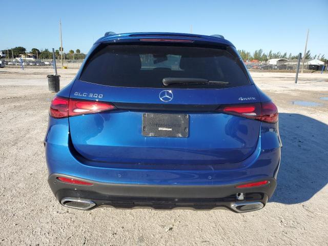 W1NKM4HB1PU012146 - 2023 MERCEDES-BENZ GLC 300 4MATIC BLUE photo 6