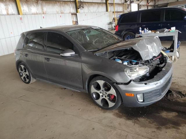 WVWHD7AJXCW209819 - 2012 VOLKSWAGEN GTI CHARCOAL photo 4