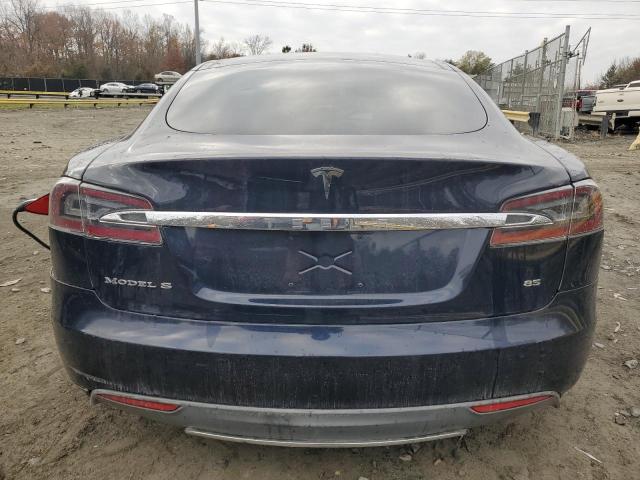 5YJSA1DN1DFP09674 - 2013 TESLA MODEL S BLUE photo 6