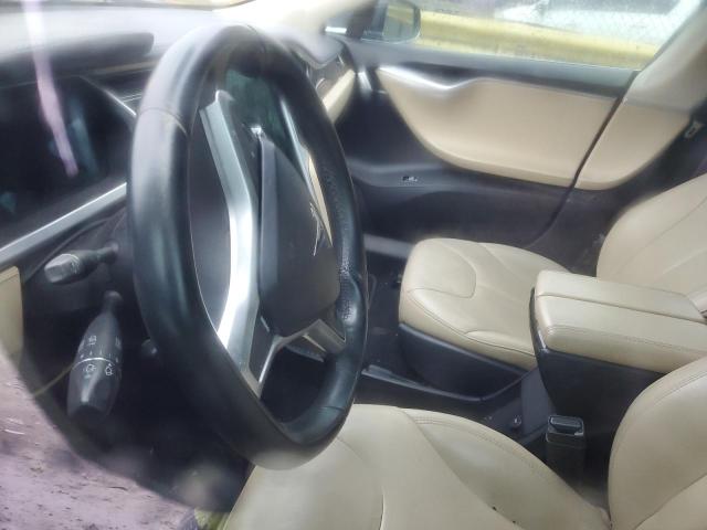 5YJSA1DN1DFP09674 - 2013 TESLA MODEL S BLUE photo 9