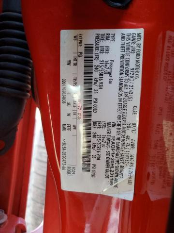 1FADP3K20HL231199 - 2017 FORD FOCUS SE RED photo 13