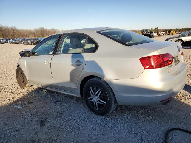 3VW2K7AJ4BM338663 - 2011 VOLKSWAGEN JETTA BASE SILVER photo 2