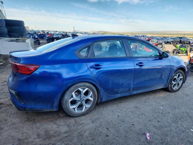 3KPF24AD4KE083231 - 2019 KIA FORTE FE BLUE photo 3