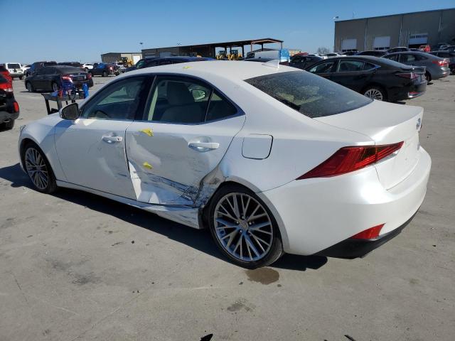 JTHBA1D24J5072636 - 2018 LEXUS IS 300 WHITE photo 2