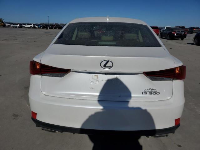 JTHBA1D24J5072636 - 2018 LEXUS IS 300 WHITE photo 6