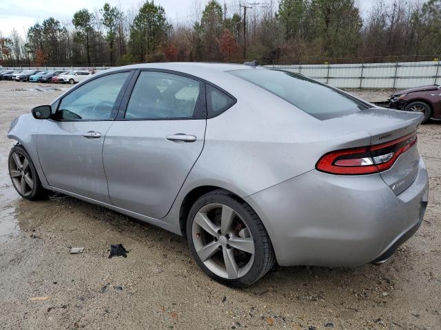 1C3CDFEB1FD421360 - 2015 DODGE DART GT SILVER photo 2