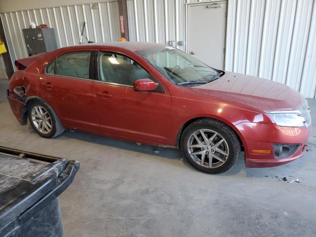 3FAHP0HA8AR256826 - 2010 FORD FUSION SE RED photo 4