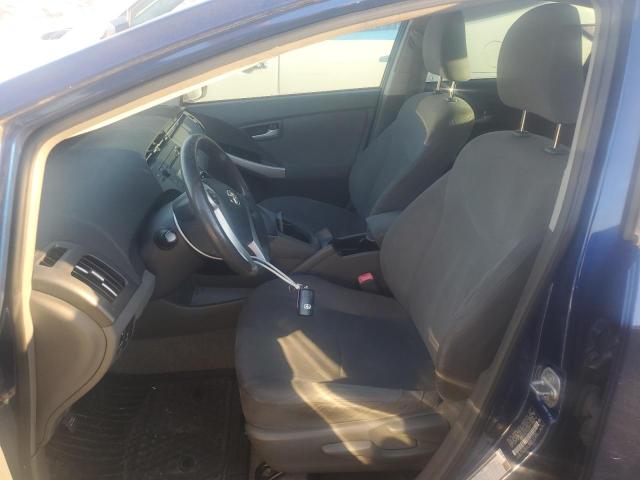 JTDKN3DU9A0110457 - 2010 TOYOTA PRIUS BLUE photo 7