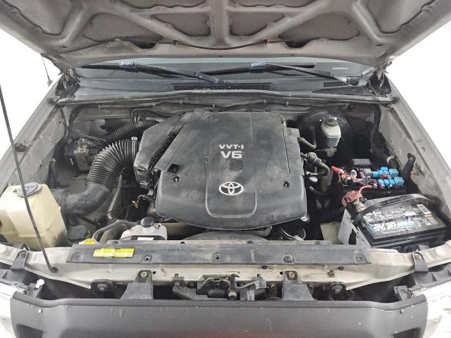 5TEJU62N46Z217712 - 2006 TOYOTA TACOMA DOUBLE CAB PRERUNNER SILVER photo 11