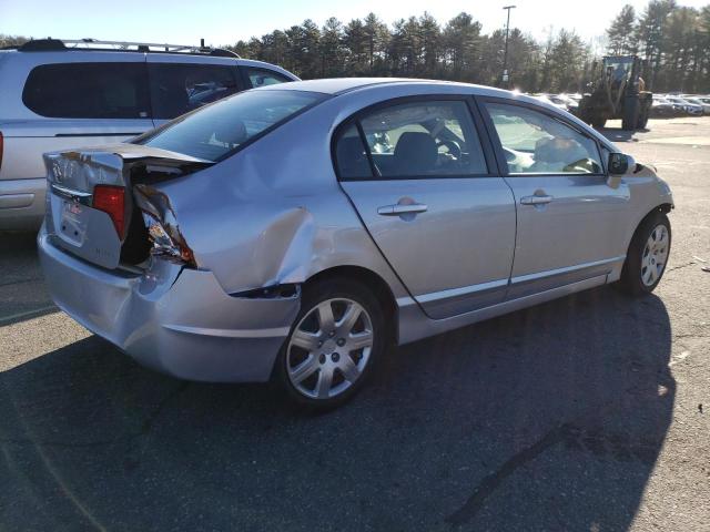 2HGFA16529H329440 - 2009 HONDA CIVIC LX SILVER photo 3