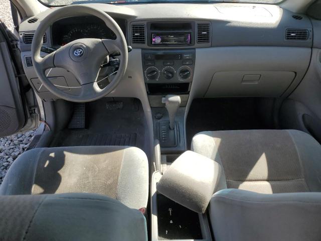 JTDBR32E860079662 - 2006 TOYOTA COROLLA CE SILVER photo 8