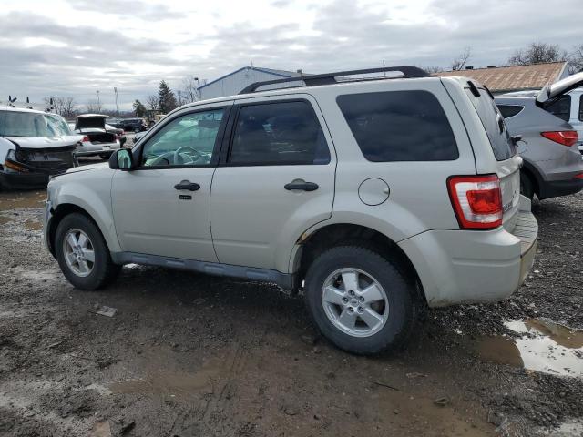 1FMCU03799KD06542 - 2009 FORD ESCAPE XLT CREAM photo 2