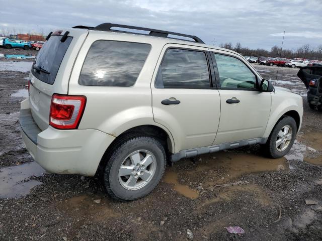 1FMCU03799KD06542 - 2009 FORD ESCAPE XLT CREAM photo 3