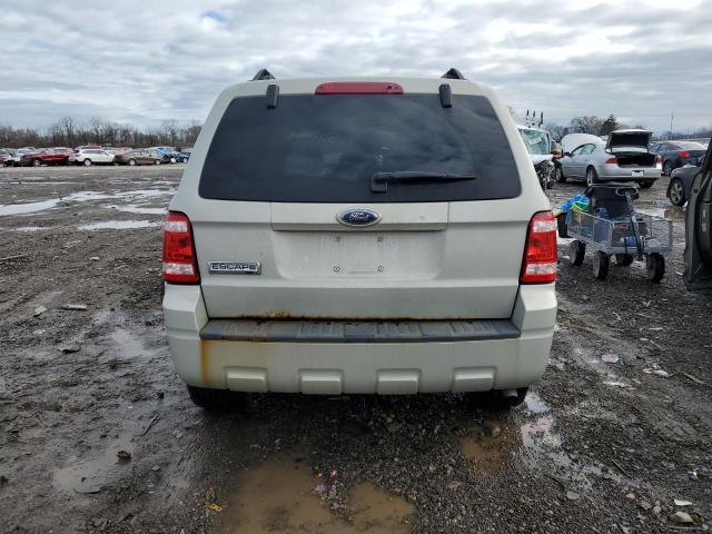 1FMCU03799KD06542 - 2009 FORD ESCAPE XLT CREAM photo 6