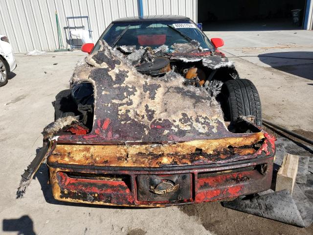 1G1AY0785E5143215 - 1984 CHEVROLET CORVETTE RED photo 5